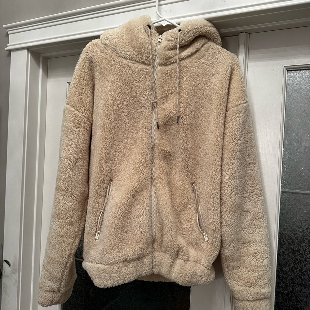 Roxy Cream Sherpa Jacket